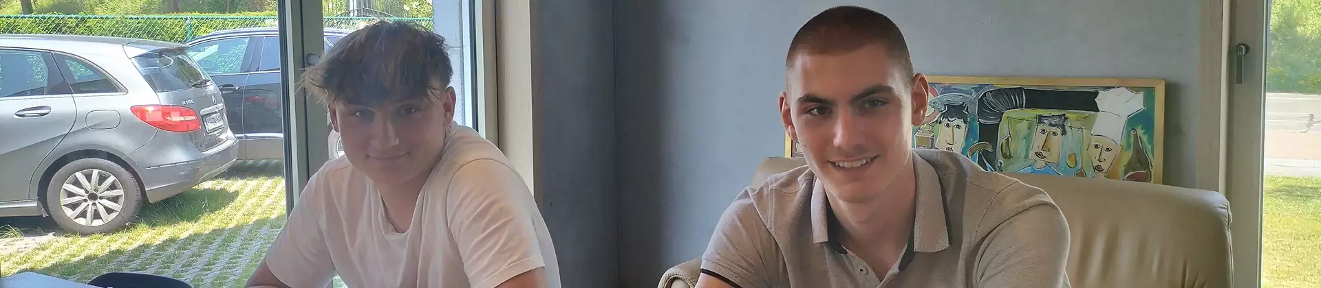 Matti en Thibault kijken terug op hun stage bij Escala