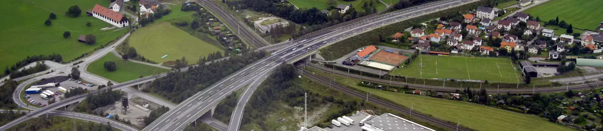 bovenaanzicht ruimtelijke ordening