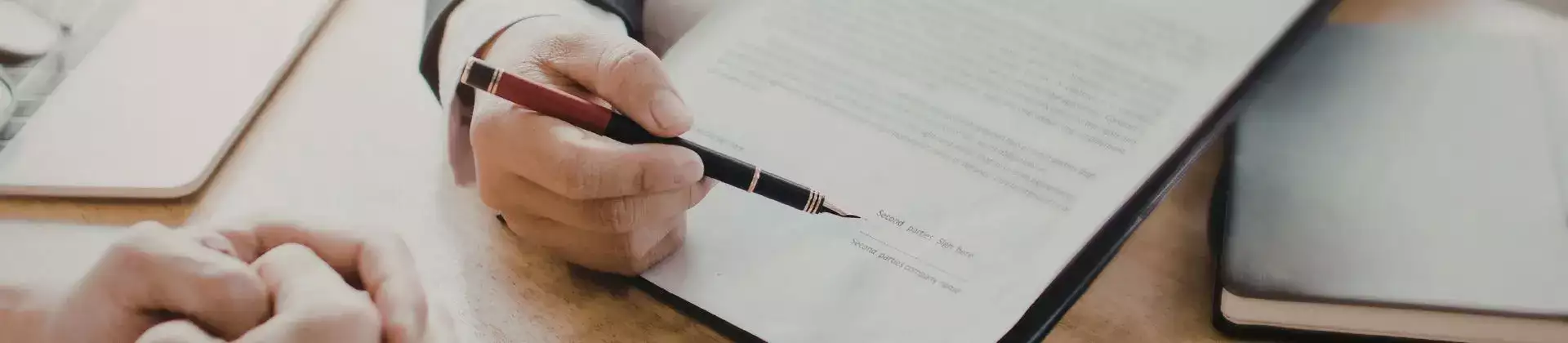 tekenen overeenkomst