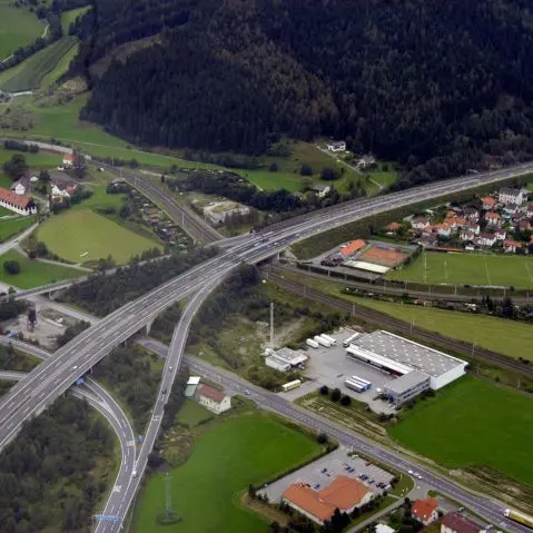 bovenaanzicht ruimtelijke ordening